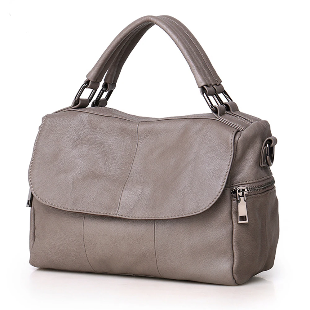 

Women Genuine Leather Hobo Bag Fashion shoulder bag High Quality Handbag Casual Tote Female Vintage crossbody bag