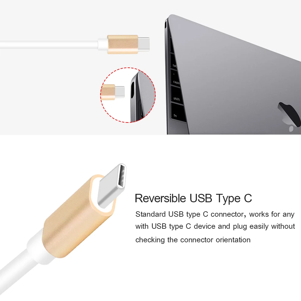 USB C концентратор к HDMI адаптер для Macbook Pro Thunderbolt 3 концентратор USB Type C к USB 3,0 порт HDMI 4K с USB-C питания