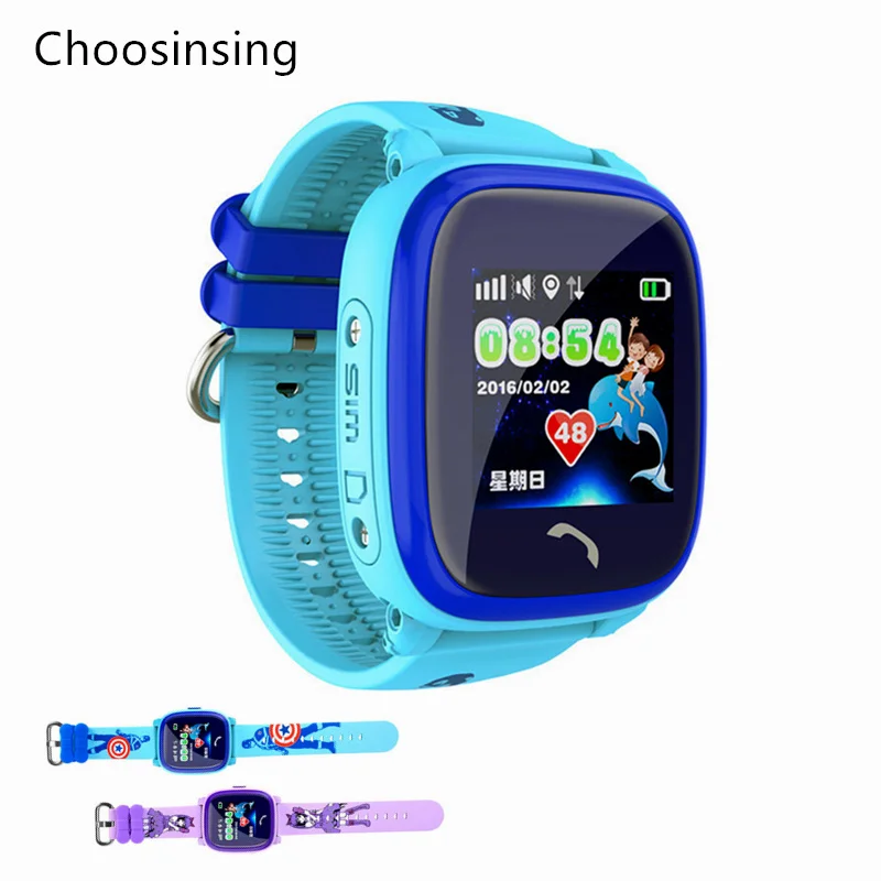Captain American Cat Princess Baby Kid Smart GPS Watch English Russian Version Girl Babyphone IOS Android SOS Tracker Smartwatch