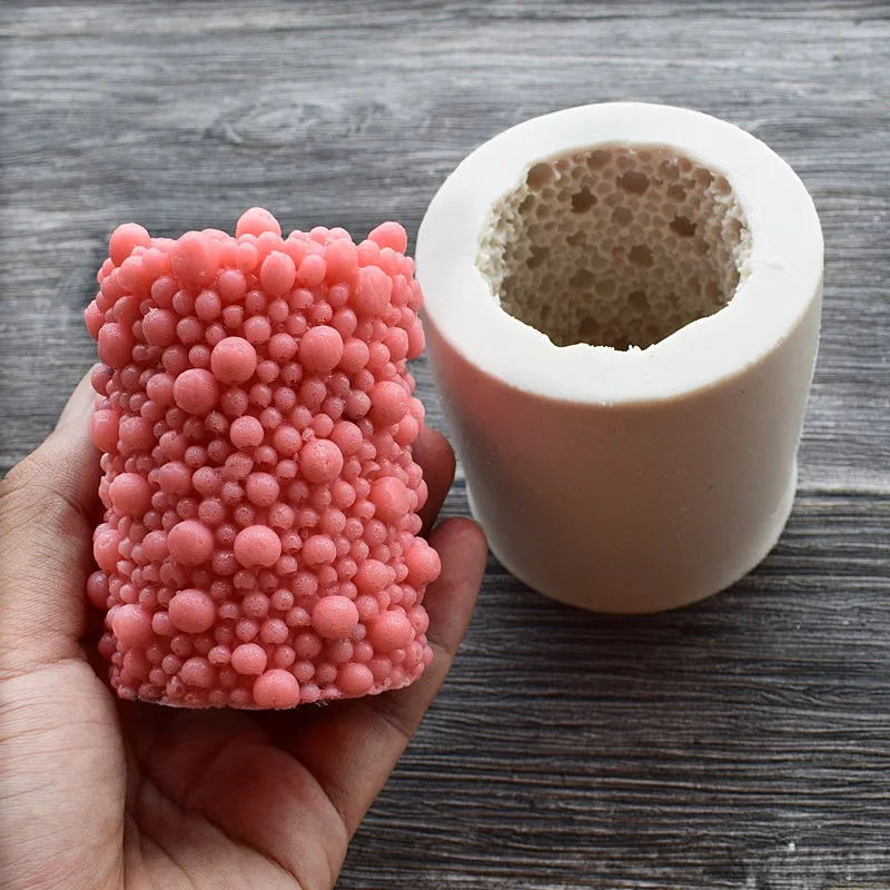B Bubble Column Soap Mold Craft Art Silicone Soap mold Craft Molds DIY