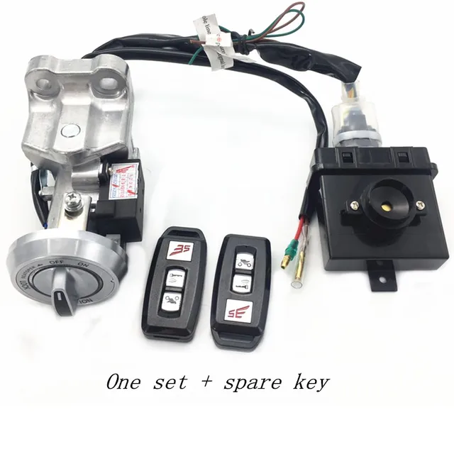 Modified Motorcycle NMAX one Button Start Stop Lock Ignition Switch