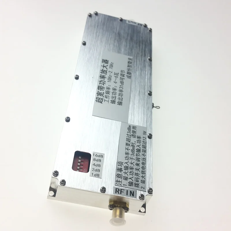 Купить 4-6 Вт РЧ усилитель мощности, широкополосный РЧ усилитель, СВЧ ...