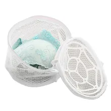 Home Wider New Lingerie Underwear Bra Sock Laundry Washing Aid Net Mesh Zip Bag Rose Nov25