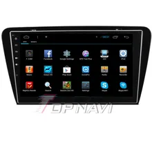 Tela De 10.1 ”capacitiva Android 4.2 Navegação Do Carro para Octavia De 2014 Com 16 GB de Memória Flash Nand Wifi BT mapa