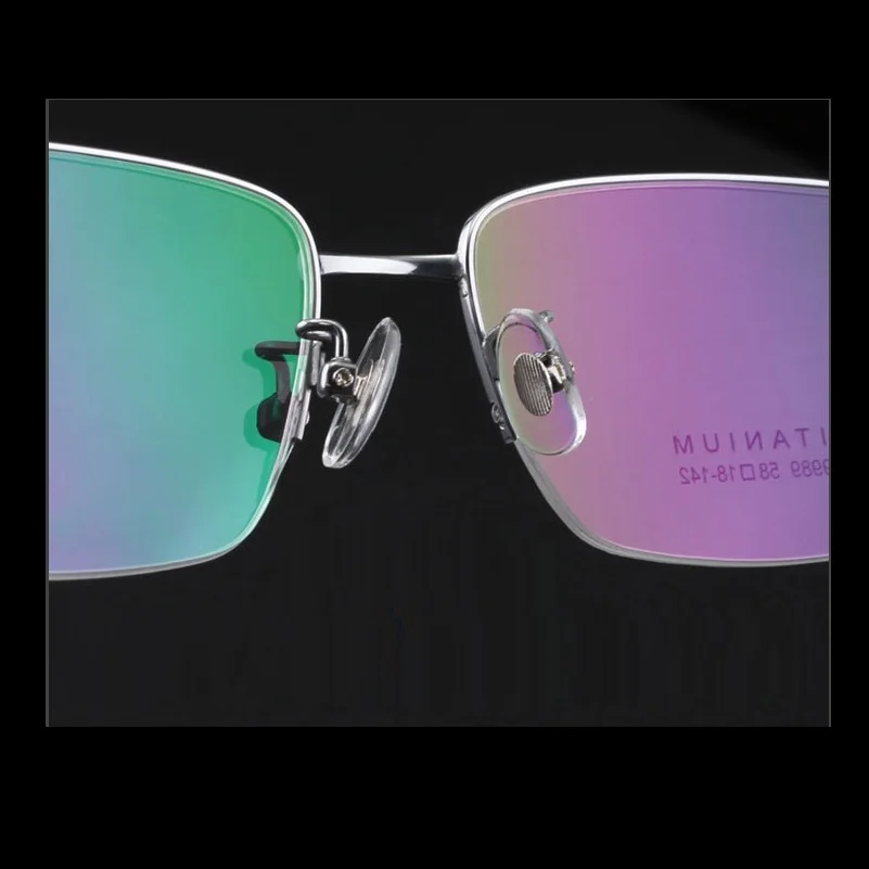 Мужская оправа для очков из титана ультра светильник ширина 150 см|titanium eyeglass