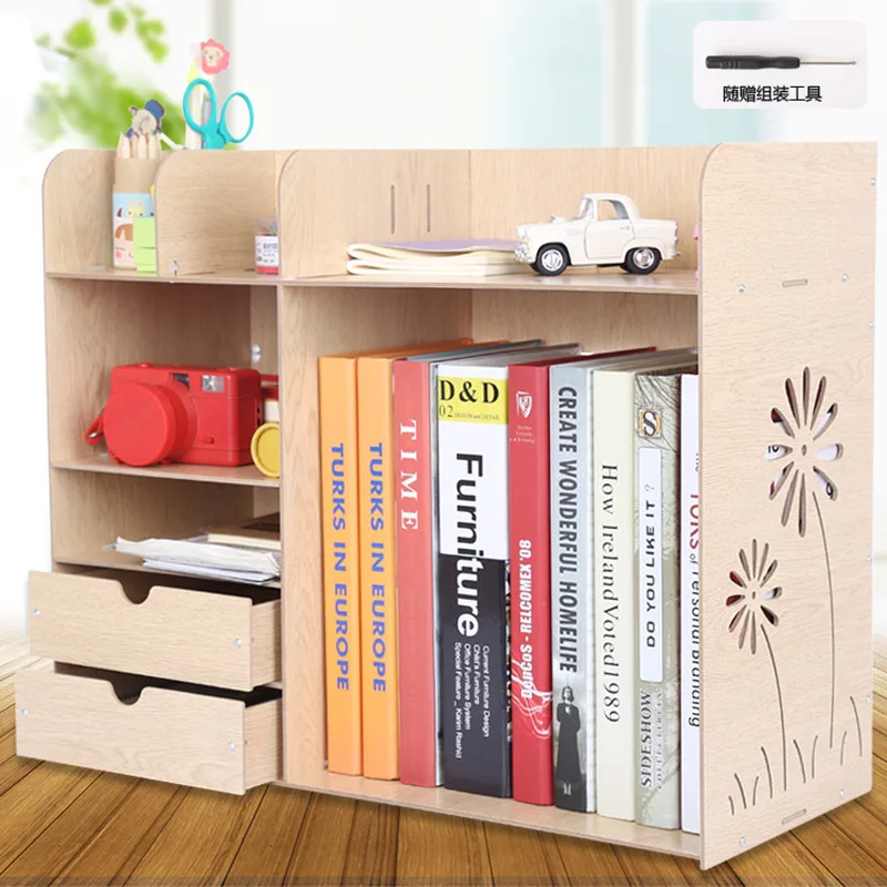 

Wool desktop storage box file holder pen data rack storage box