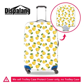 

Pear Print Travel Luggage Protective Cover Durable Thick Elastic Stretch Suitcase Protect Cover Apply To 18-30 Inch Trolley Case
