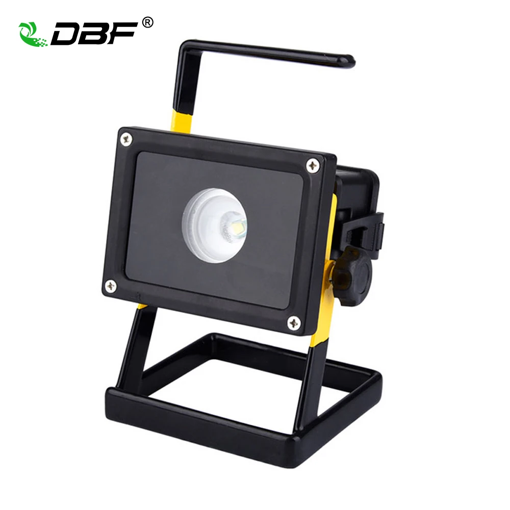 

[DBF]Waterproof IP65 30W LED Floodlight Portable Rechargeable Emergency Work Outdoor Cree XM-L2 LED Flood Light 3 Modes+Charger