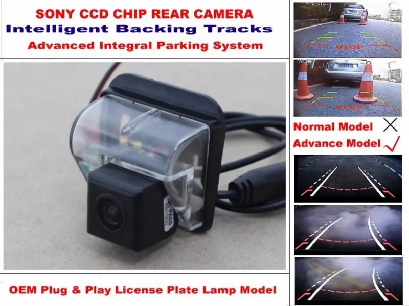 Directive Parking Tracks Lines Rear Camera For Mazda CX-7 CX7 CX 7 2007~2013 Japan imports HD CCD HD Model  Best Model (3)