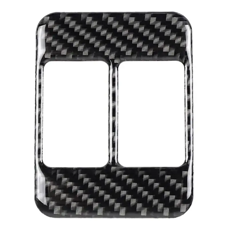 

Carbon Fiber Seat Heating Button Frame Cover for Subaru BRZ Toyota 86 Car