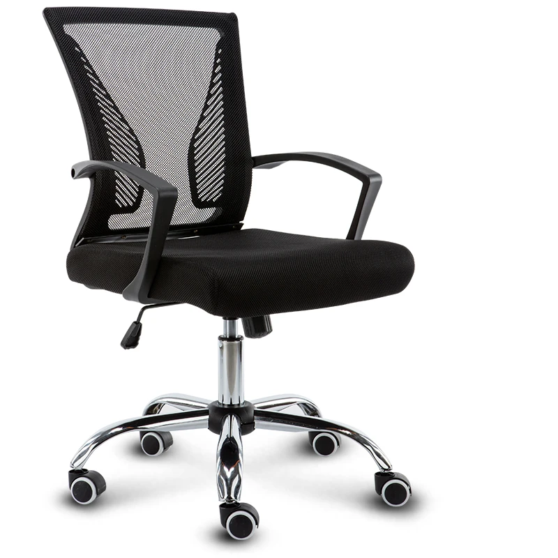 Простые современные Портативный бытовой офисное кресло Обувь с дышащей сеткой ткань Досуг кресло multi Цвет вращающееся кресло