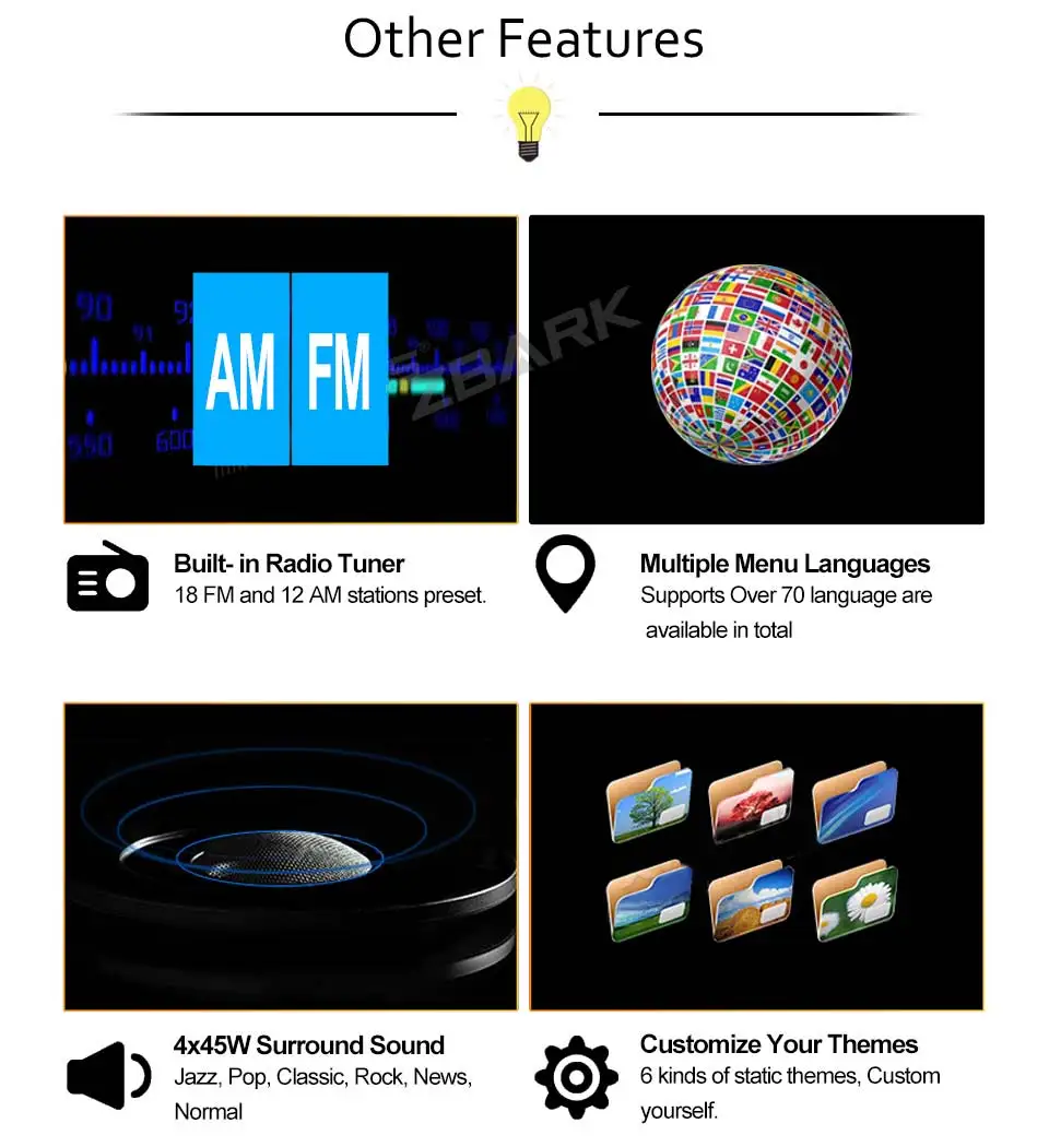 Perfect 7" Android 8.1 Oreo OS Car DVD Multimedia GPS Radio for Hyundai Tucson 2009-2015 & Hyundai ix35 2009-2015 YHIX35A 16