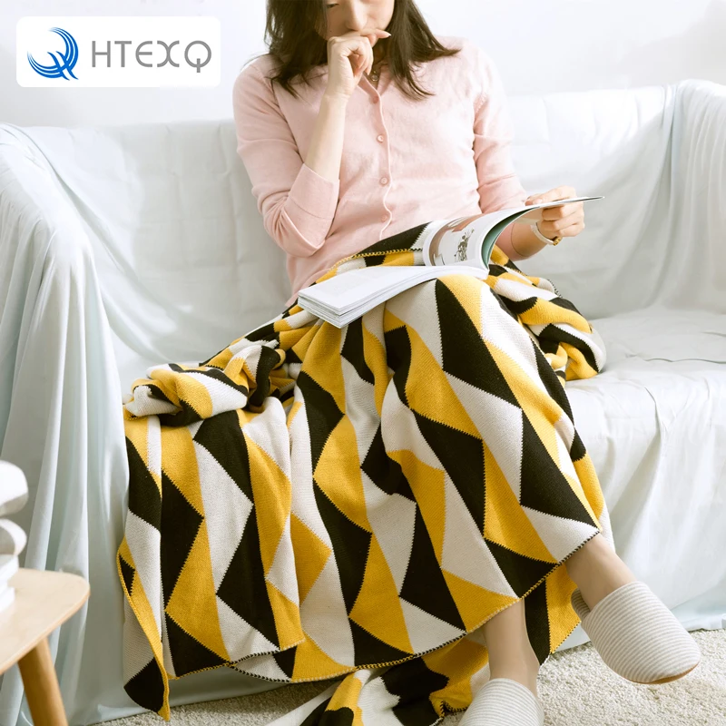 New warm blanket Soft Blanket cotton on bed Warm Throw Blankets travel