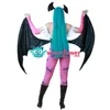 Morrigan Aensland Cosplay Costume with Wings Whole Set Outfit ► Photo 3/5