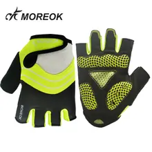 MOREOK Summer Cycling Gloves Men Women Sports Half Finger Anti Slip Gel Pad Motocross Road Mountain Bike MTB Bicycle Gloves MOREOK Summer Cycling Gloves Men Women Sports Half Finger Anti Slip Gel Pad Motocross Road Mountain Bike MTB Bicycle Gloves