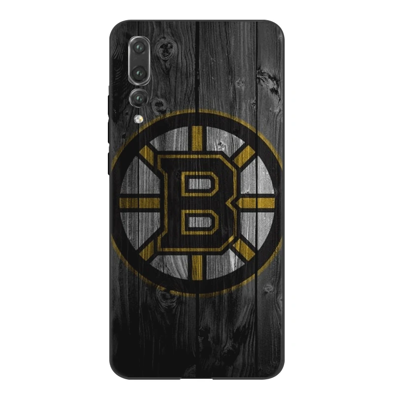 Desxz Силиконовый сотовый Чехол для телефона Boston Bruins Хоккей для huawei Honor 7A 7C 7X8 8X 8C 9 Note 10 Lite - Цвет: B12