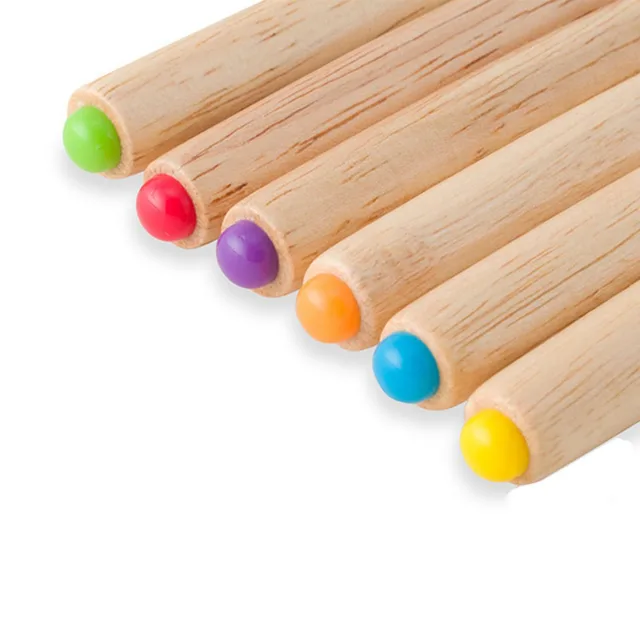 Set 18 Forchette Per Fonduta In Acciaio Inox Con Manico Legno - 24 Cm