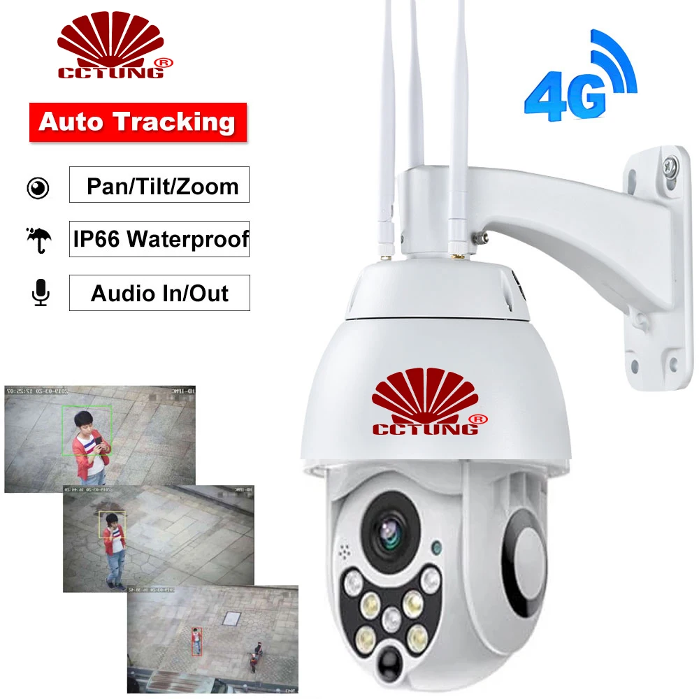 4g-mobile-1080p-mini-smart-speed-dome-ip-camera-with-day-night-full-color-4x-digital-zoom-cloud-recording-free-app-waterproof