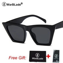 Warblade кошачий глаз Солнцезащитные очки для женщин Для женщин Брендовая дизайнерская обувь ретро Винтаж Защита от солнца Очки Для женщин Дамы Защита от солнца стекло зеркало Lunettes De Soleil
