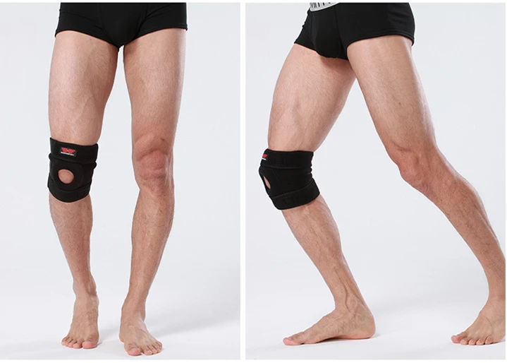 

Hot Kneepads Adjustable Sports Leg Support Brace Wrap Protector Pads Sleeve Cap Patella Guard Kneepads Workplace Safety Supplies
