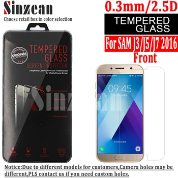 

Sinzean 100pcs For samsung galaxy J3 2016/J5 2016/J7 2016/J310/J510/J710 tempered glass screen protector (0.3mm/2.5d/9H)