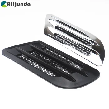 

2PCS of new simulation fake air outlet shark gills car styling mold decoration tuyere for Kia Rio K2 K3 K5 K4 Cerato,Soul,Forte