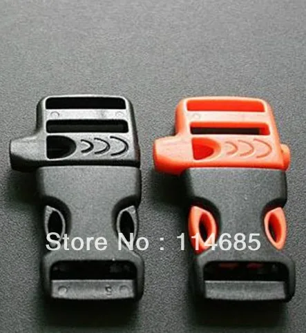 Emergency Plastic Whistle Paracord Buckle Free Shipping | Спорт и развлечения