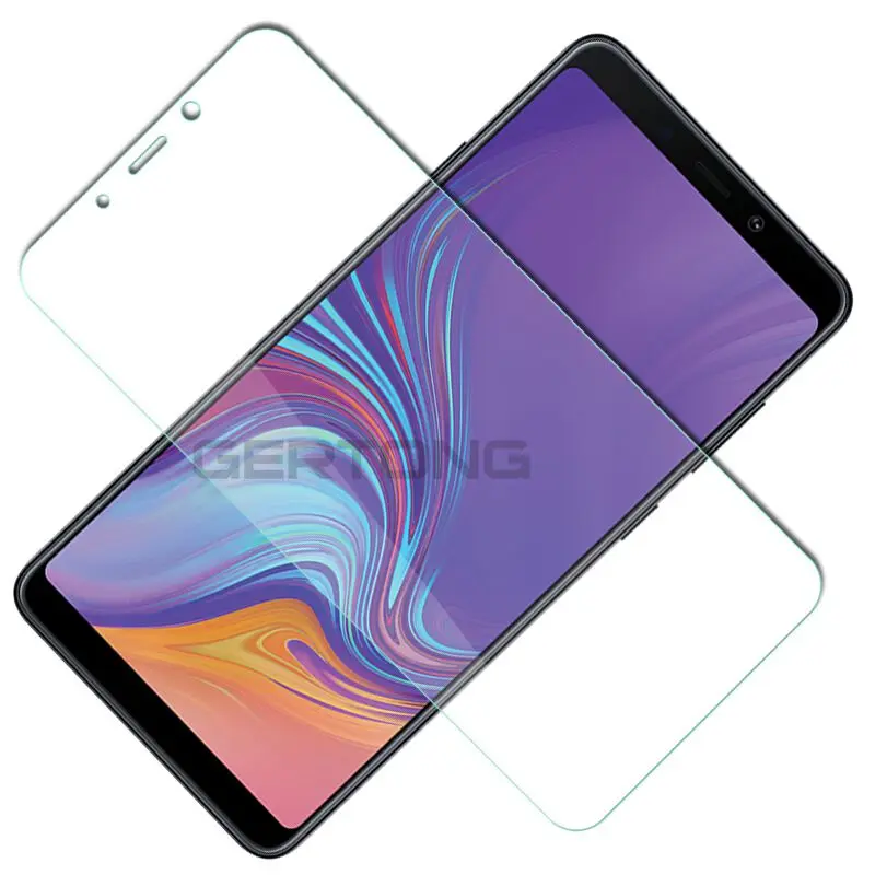 Защитная пленка для экрана Samsung Galaxy A7 2018 закаленное стекло A5 2017 J5 J7 Prime A6 Plus A9 S A8