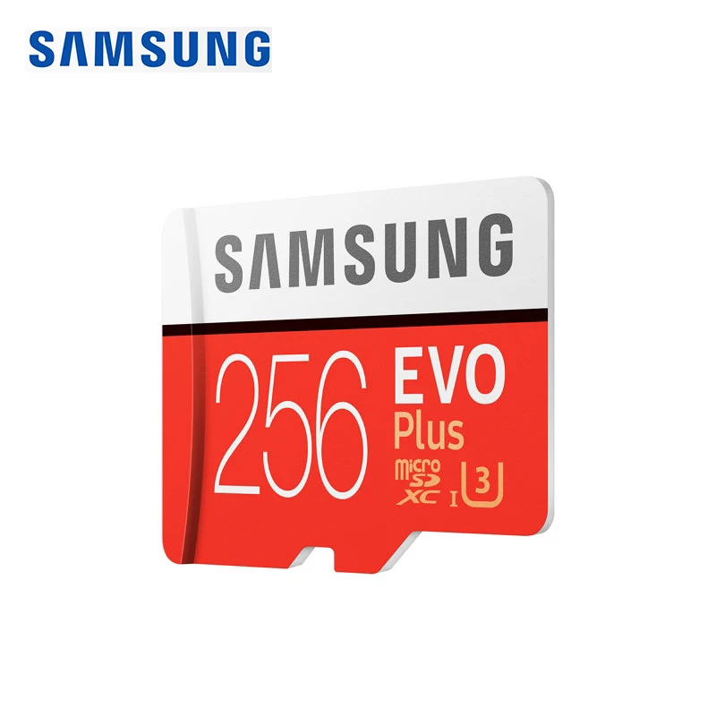 SAMSUNG 256 ГБ U3 Micro SD карта памяти класс 10 TF/SD карты C10 R95MB/S MicroSDXC UHS-1 U3 EVO+ EVO Plus поддержка 4K