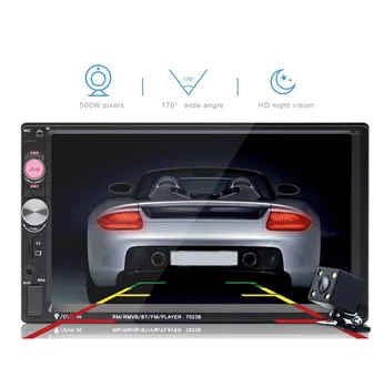 

Multiple language support Autoradio 2 din 7'' inch MP5 player LCD Touch Screen Bluetooth Mirror Link Car Radio Player Car Audio