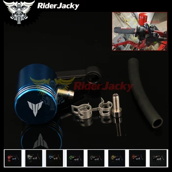 

RiderJacky Motorcycle Brake Fluid Reservoir Clutch Tank Cylinder Master Oil Cup For Yamaha MT 01 03 07 09 10 125 MT-07 MT-09