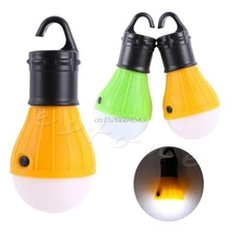 Портативный подвесной крючок, 3LED, светильник для кемпинга, для рыбалки, фонарь, фонарь, R06, и Прямая поставка