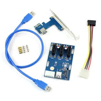 

PCIe 1 to 3 pci express 1x slots Riser card mini ITX external 3 pci e adapter slot pcie ports and plugs the factor maps Q21532