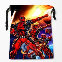 V# bC75 Дэдпул Пользовательские Печатные получить степень сжатия сумки drawstring сумки размер 18X22 см 7 = 12JvC75