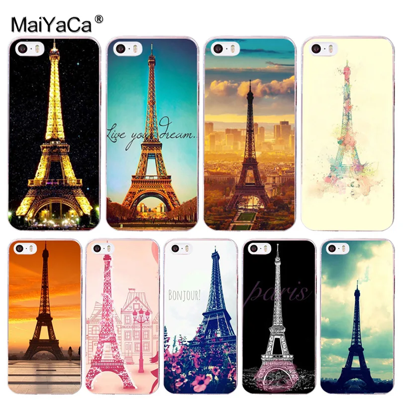 

MaiYaCa Paris Eiffel Tower Special Offer Luxury Vertical phone case for Apple iPhone 8 7 6 6S Plus X 5 5S SE 5C 4 4S Cover