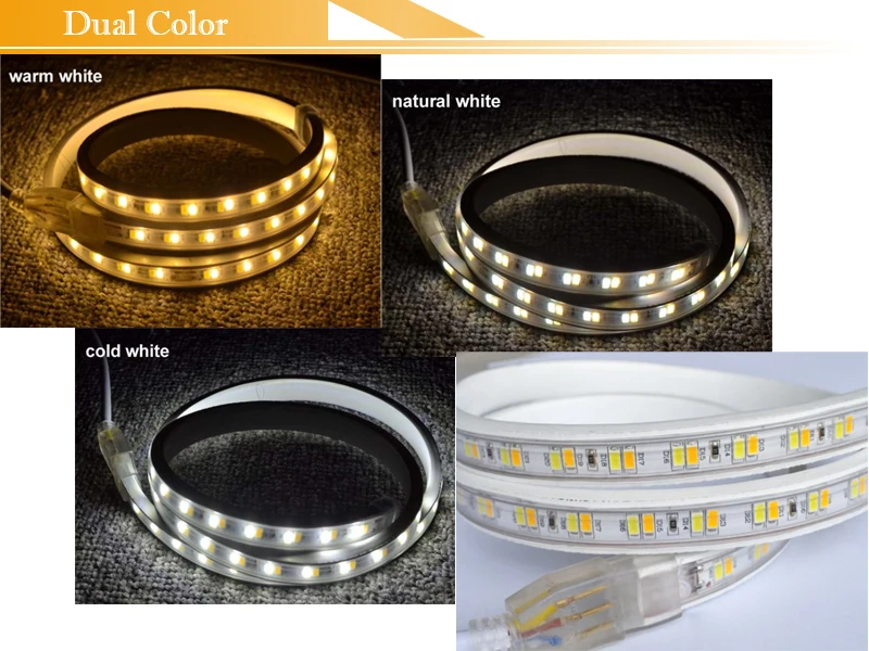 220V LED STRIP 5050 RGB