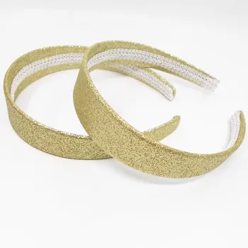 

Wide hair Headband Women's Plastic Glitter Powder Covered Leather Headband Attractive Hairband Hair Accessories