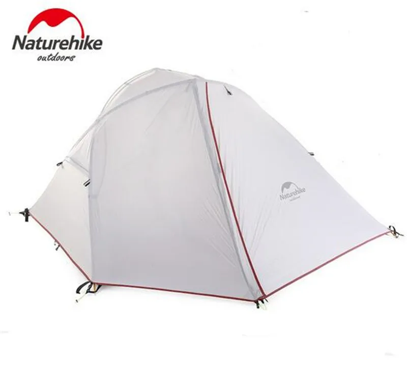

Naturehike Silicone 1-2 Person Double Layers Tent Outdoor One Bedroom Camping Tent With Mat 2 Colors 3 Seasons