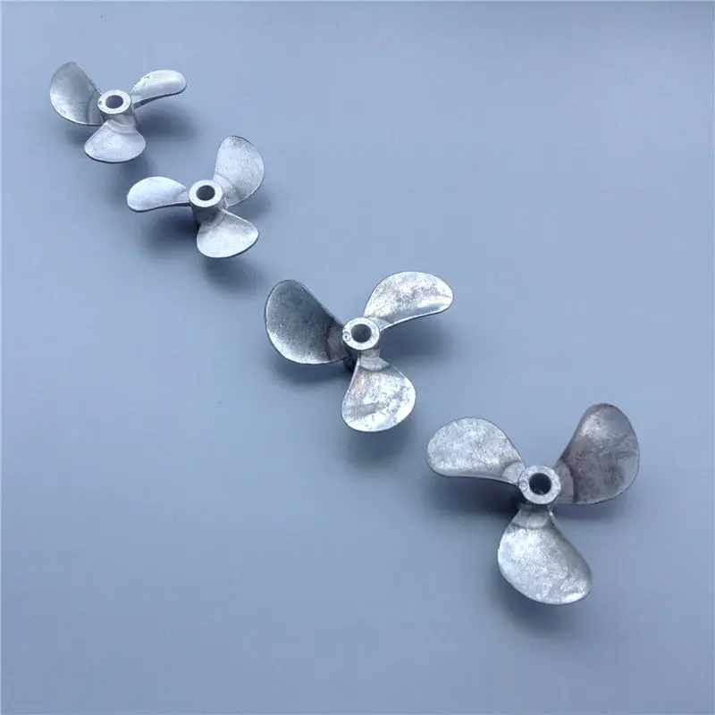 1PC Bait Boat 28mm 26mm 40mm 44mm 48mm CW CCW Propellers Alloy Four blade 4 0