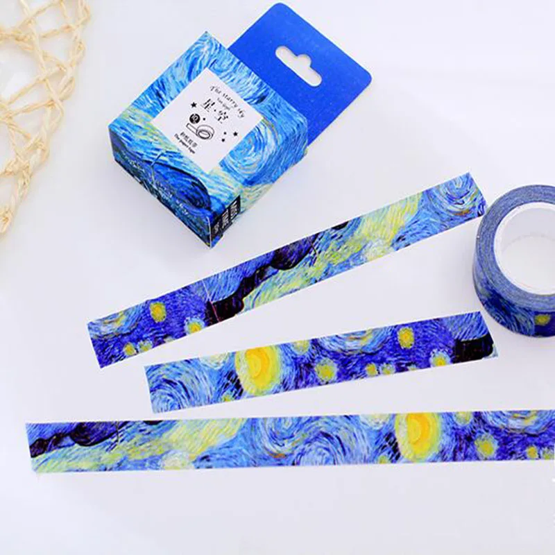 

Star Paint Painting Stickers Tape Office Stationery Decoration With School Supplies 15mm * 10m