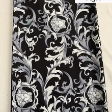 Прямая с фабрики(1 м) мягкие элегантные полный печатных хорошее качество ткани для леди вечерние кружево своими руками CP093