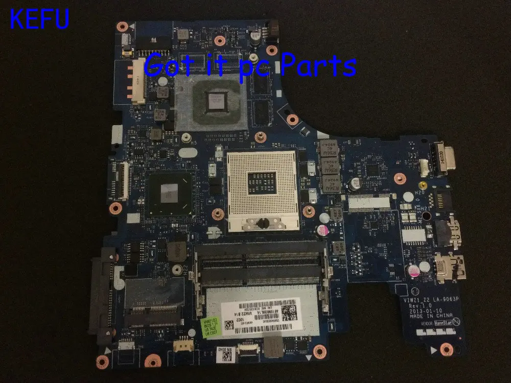 KEFU HOT IN RUSSIA FREE SHIPPING Laptop Motherboard VIWZ1_Z2 LA-9063P REV : 1.0 for Lenovo Ideapad Z500 Notebook PC KEFU HOT IN RUSSIA FREE SHIPPING Laptop Motherboard VIWZ1_Z2 LA-9063P REV : 1.0 for Lenovo Ideapad Z500 Notebook PC