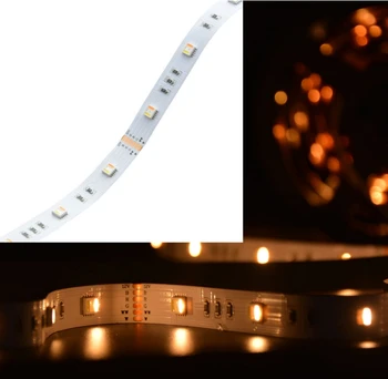 

[Seven Neon]DC12V/24V FPCB 30leds/m SMD5050 W WW RGB CCT LED Strip Light 5 Colors in 1 LED RGB+hite/arm White Warm White STRIP