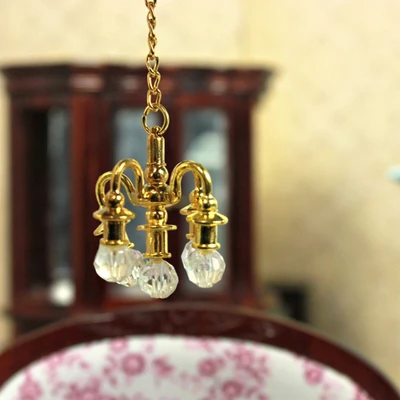 diy miniature lamp post