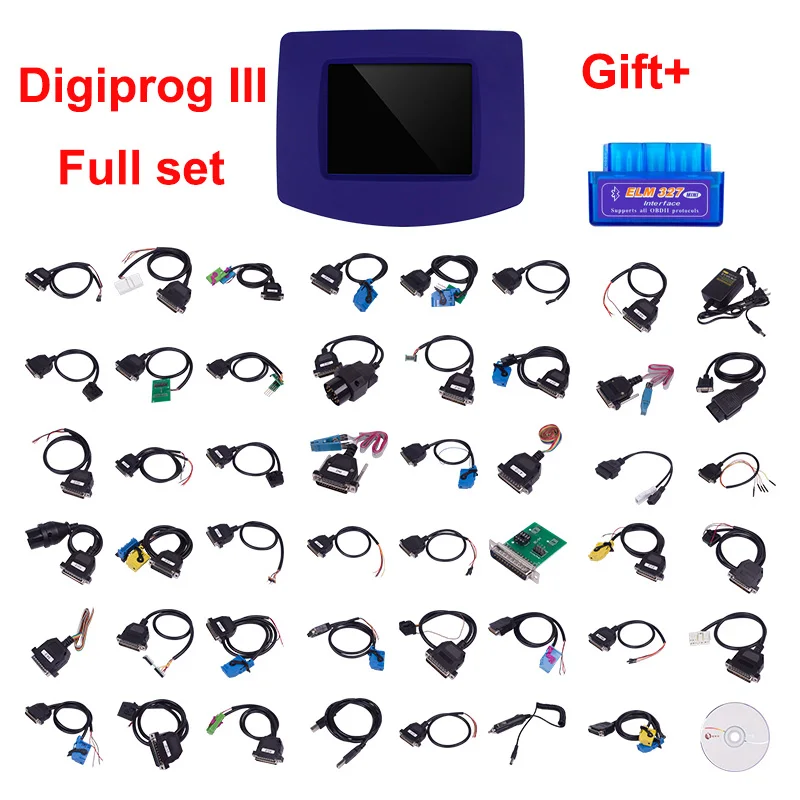 Низкая цена Digiprog 3 V4.94 Digiprog III Digiprog3 коррекция одометра полный набор Digiprog-3 DigiprogIII V4.94 программист пробега