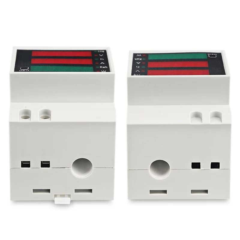 LEDSMITH D52 2047 DIN рейка Многофункциональный цифровой измеритель переменного тока 80 300