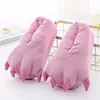 Slippers For Kids Adults Women Men Girl Boy Animal Paw Cartoon Unicorn Dinosaur stitch Winter Onesie Pajama Shoes ► Photo 1/6