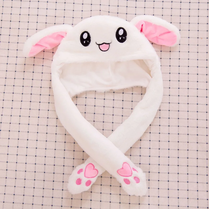 

Cartoon Panda Cat Cuddly Moving Ear Rabbit Hat Dance Plush Toy Plush Cap Hat Soft Stuffed Animal Toy Toys Gift