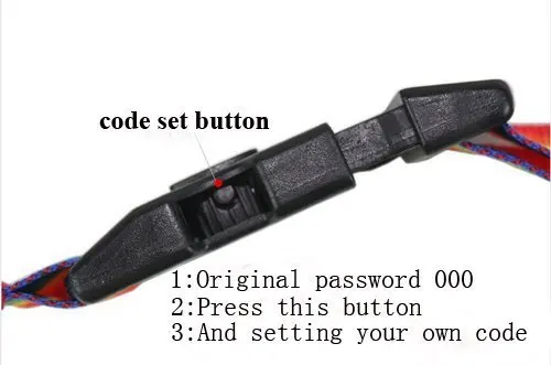 Travel Luggage Baggage Bag Security Dial Lock Belt Suitcase Rainbow Strap