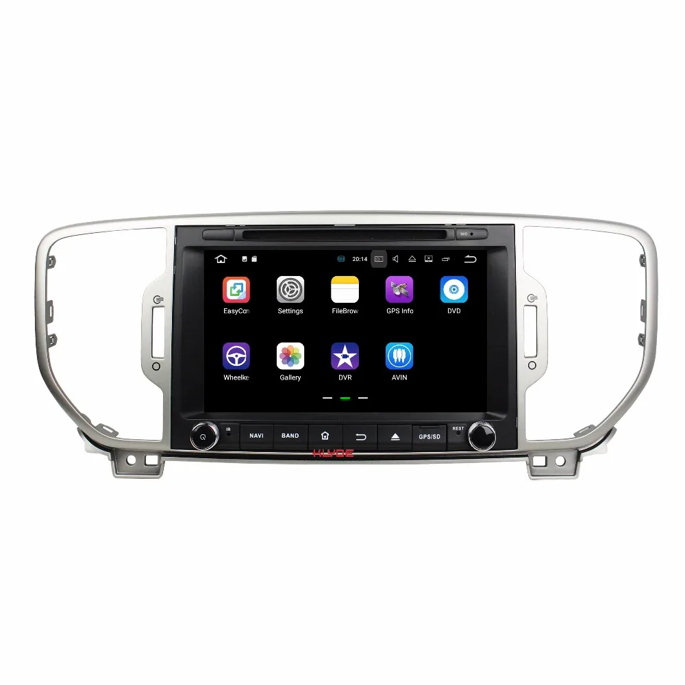 KLYDE 2 Din 8 Android 7 1 Car Multimedia Player For KIA SPORTAGE 2016 Car font